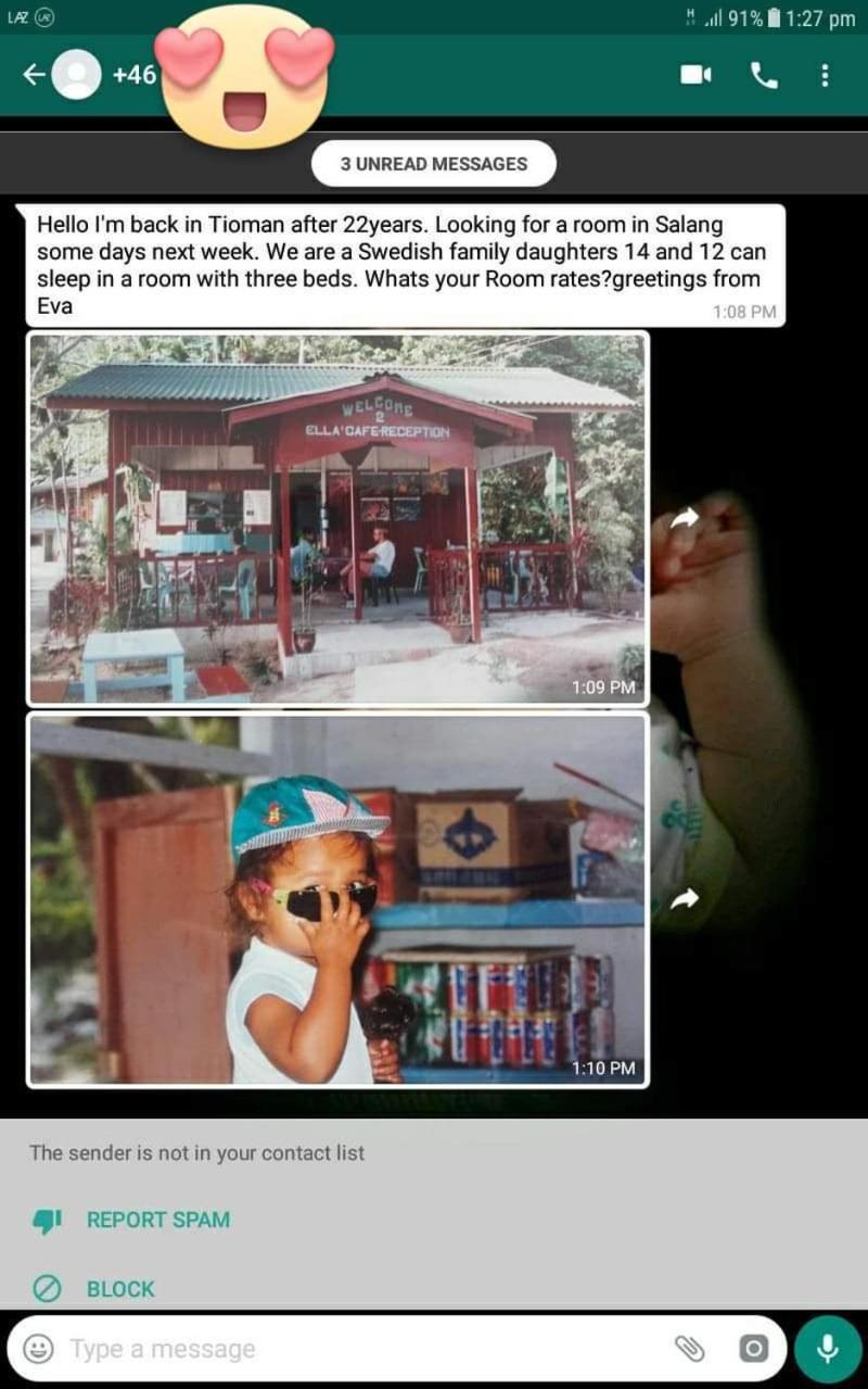Ella'S Place Salang Tioman Kampong Ayer Batang Eksteriør billede